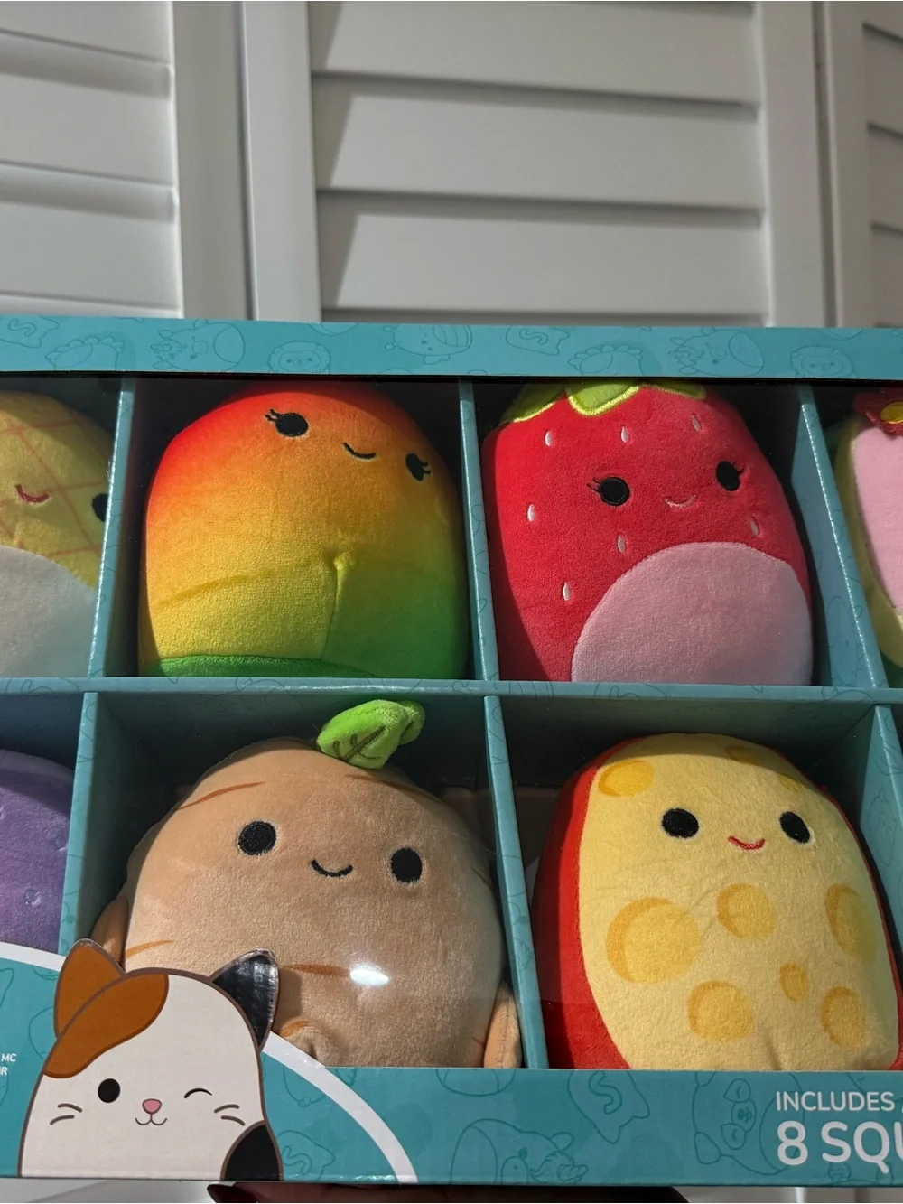 Squishmallows-Inspired Plush Fruit & Snack Set - Multicolor - Picture 1 of 1